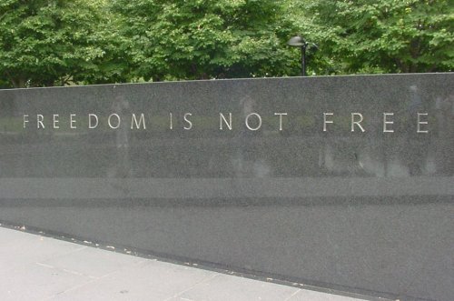 The Korean War Memorial, Arlington Cemetery, DC